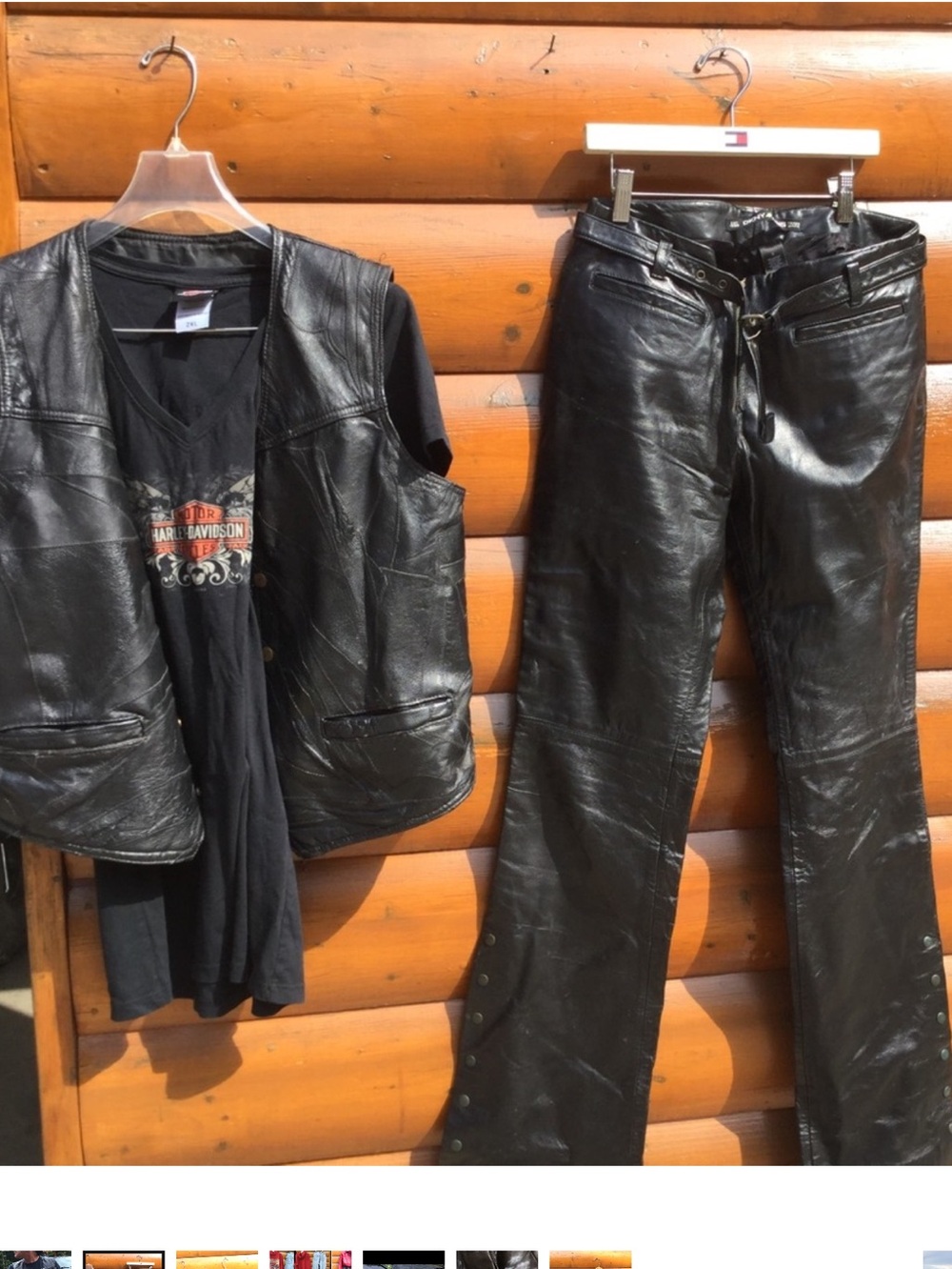 โ๏ธ FAUX Vegan Leather LACE-UP JACKET Cropped CI SONO XL - Picture 6 of 16